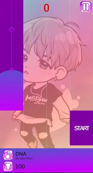 BTS Chibi Piano Tiles ภาพหน้าจอ 4