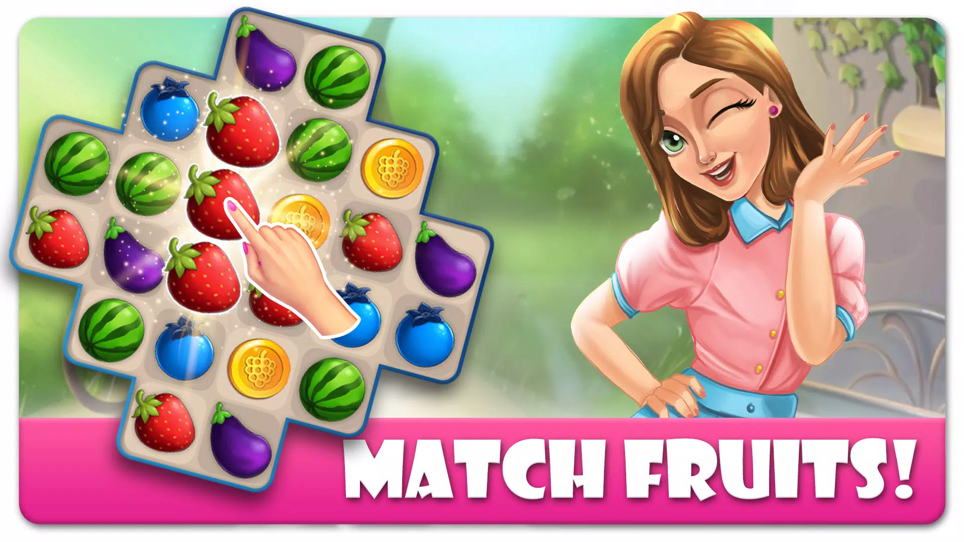 Anna’s Garden: Match 3 Games ภาพหน้าจอ 1