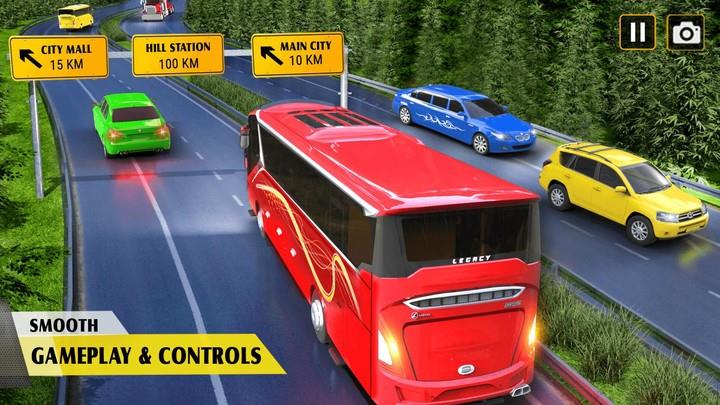 Bus Game : Coach Bus Simulator Скриншот 4