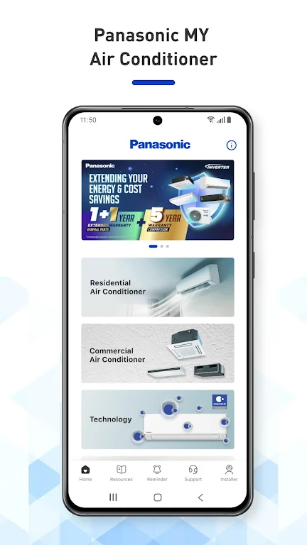 Panasonic MY Air Conditioner應用截圖第1張