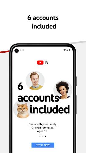 YouTube TV: Live TV & more Tangkapan skrin 2