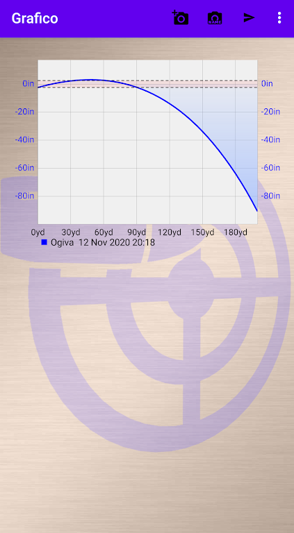 External ballistics calculator Zrzut ekranu 3