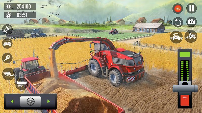 Supreme Tractor Farming Game Ekran Görüntüsü 1