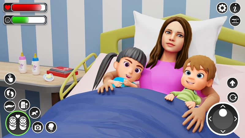 Virtual Mom Family Life Games Ekran Görüntüsü 1