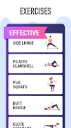 Buttocks Workout - Hips, Butt Captura de pantalla 4