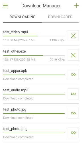 Download Manager For Android Tangkapan skrin 4