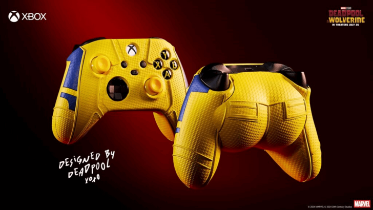 Wolverine's Xbox Controller Features Deadpool Swappable Covers