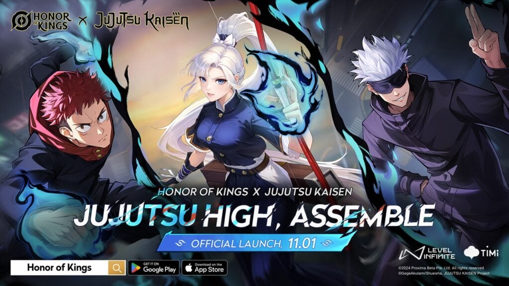 Onmyoji ချိတ်ဆက်မှု- 'Honor of Kings' နှင့် 'Jujutsu Kaisen' ယခု ပေါင်းစည်းလိုက်ပါ။