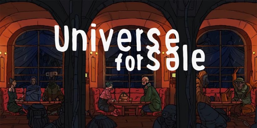 Universe For Sale stars sapient orangutans, fleshless cultists, and a woman who weaves universes with her hands, coming soon