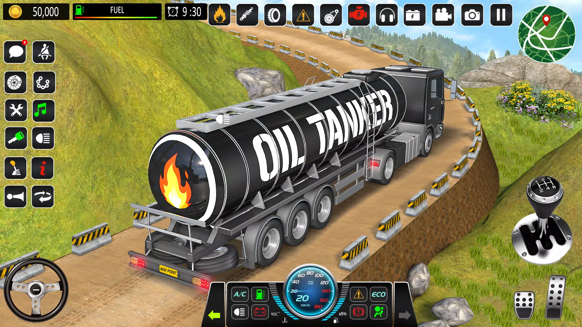 Mountain Truck Driving Games Tangkapan skrin 1