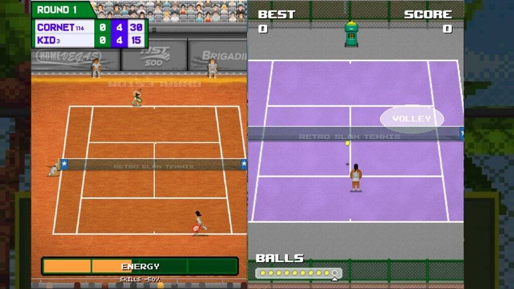 Tênis Retro Slam: Novo Sucesso para Android da New Star Games