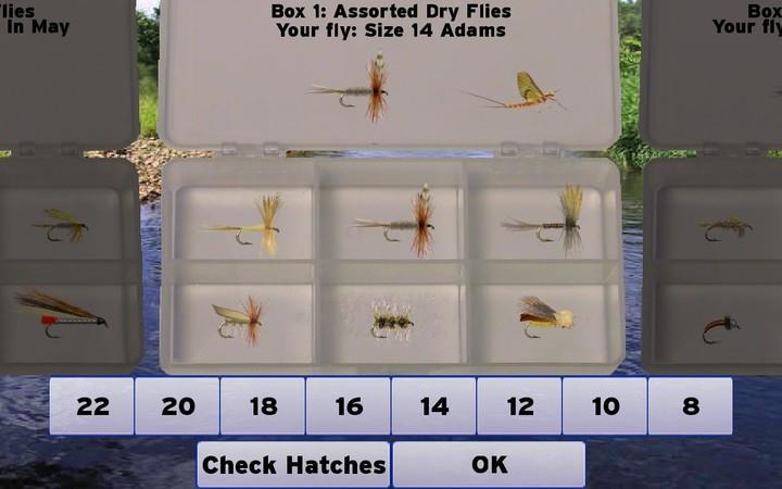 Fly Fishing Simulator ဖန်သားပြင်ဓာတ်ပုံ 3