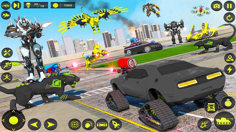 Schermata Army Tank Robot Car Games: 2