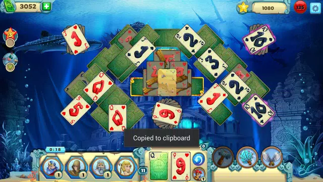 Solitaire Atlantis স্ক্রিনশট 3