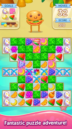 Gummy Gush: Match 3 Puzzle Captura de tela 3