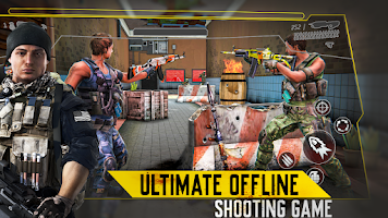 War Games Offline - Gun Games ภาพหน้าจอ 2