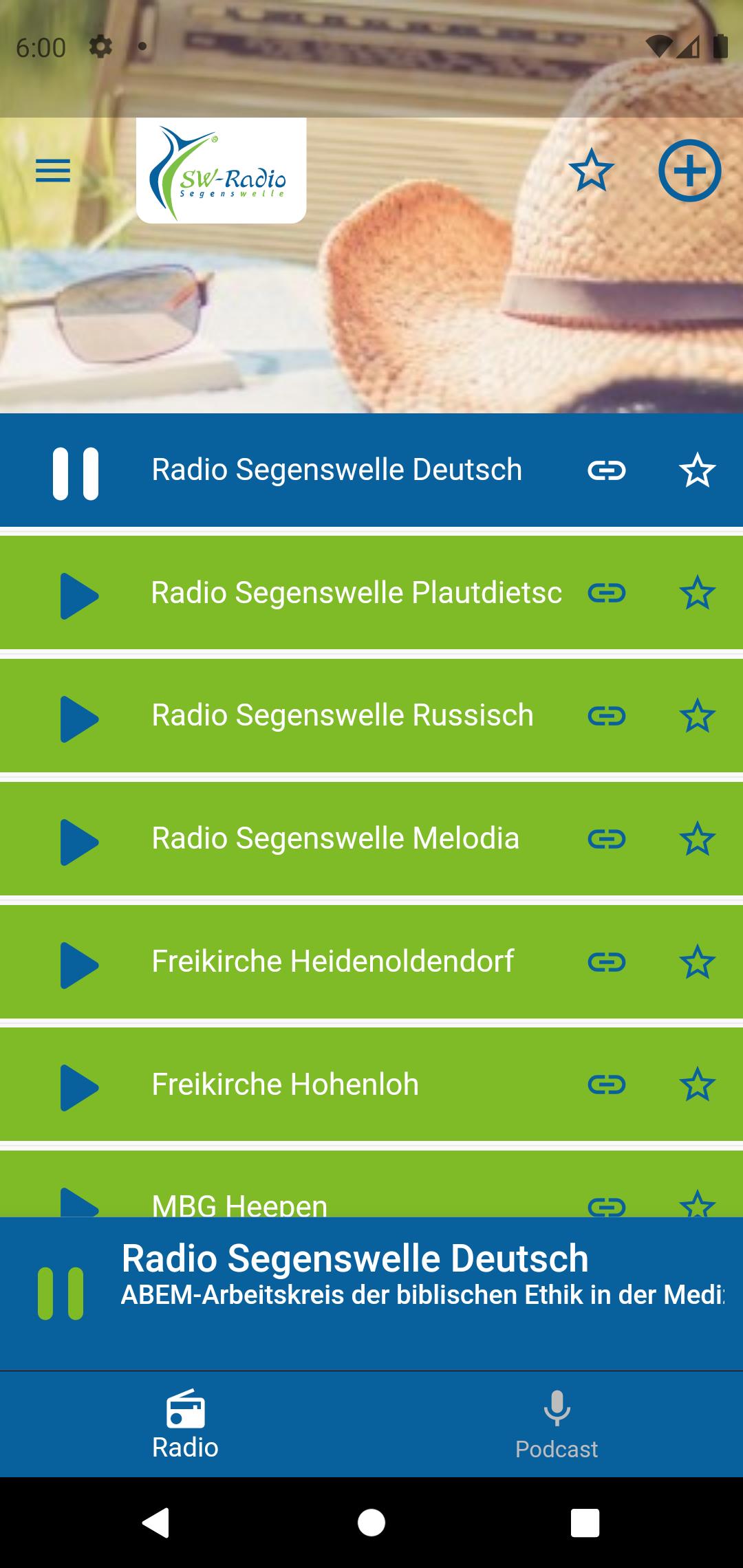 Radio Segenswelle 스크린샷 1