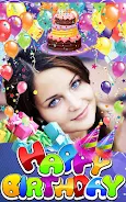 Birthday Photo Frames & Editor স্ক্রিনশট 1