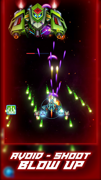 Schermata Galaxy Squad: Space Shooter Mod 4