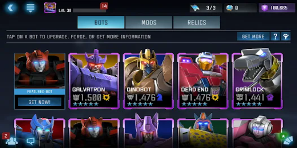 Schermata TRANSFORMERS: Forged to Fight 2