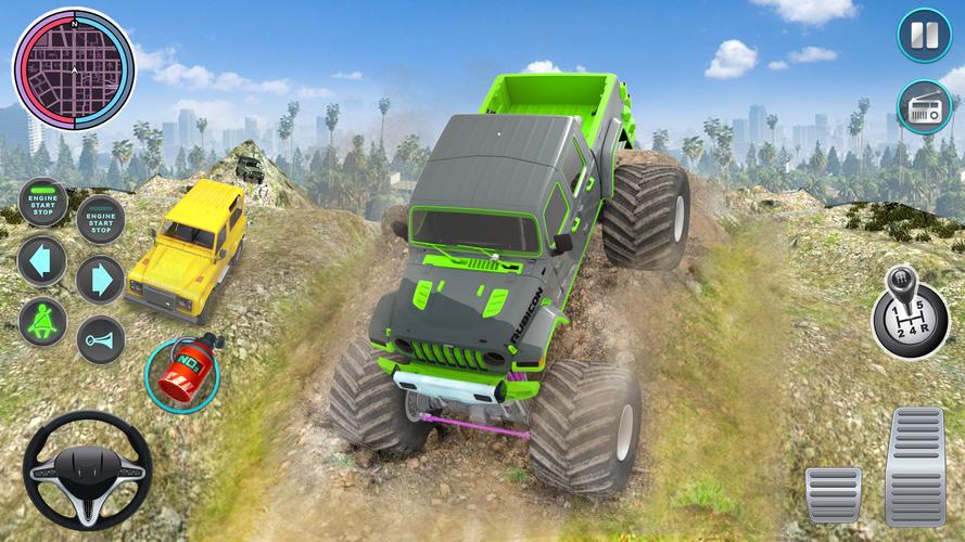 Monster Truck Off Road Racing Captura de tela 2