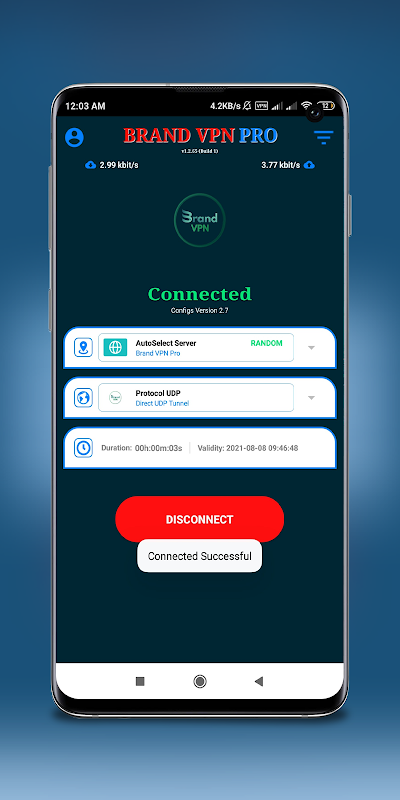 Brand VPN Pro 스크린샷 3