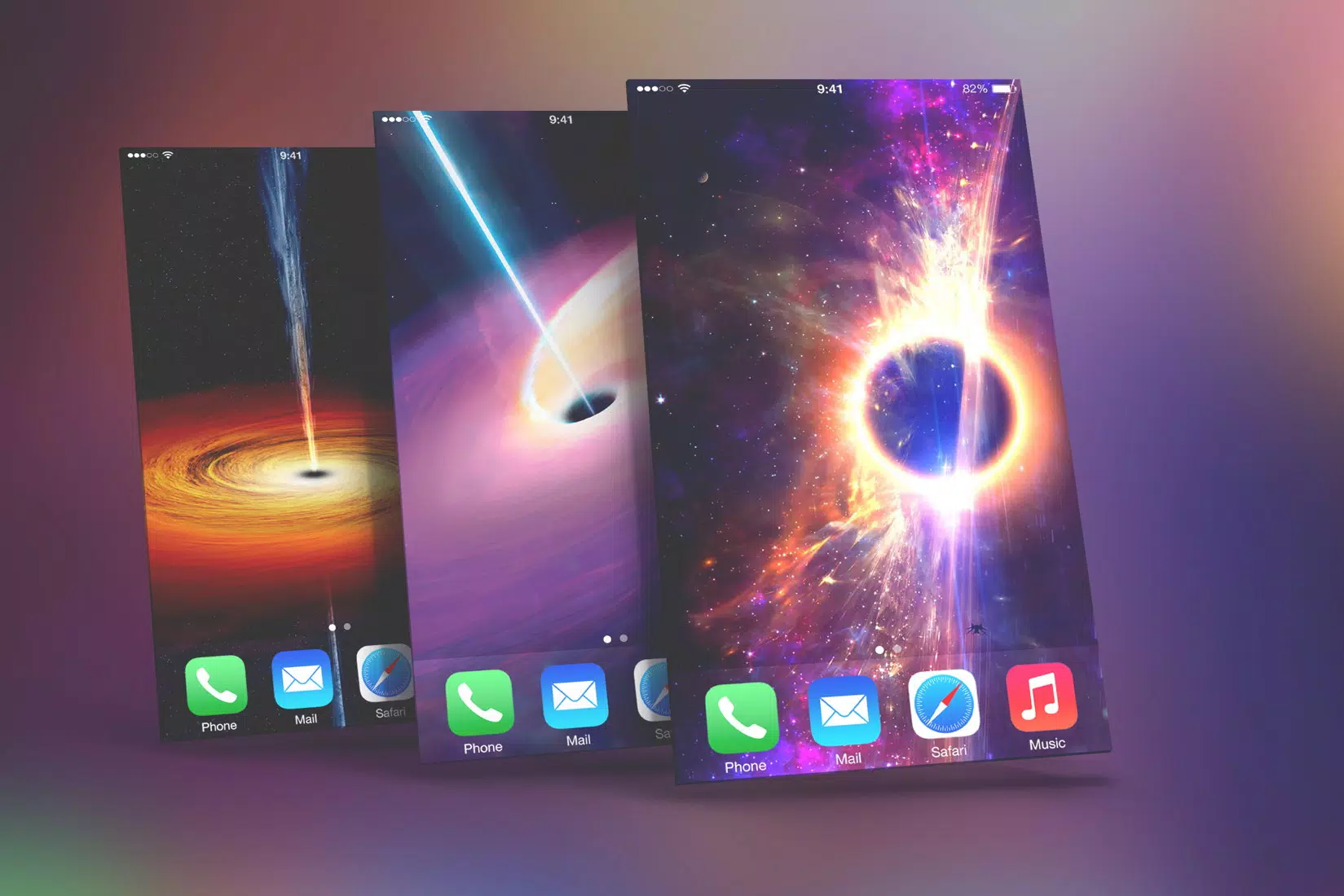 Black Hole Wallpapers应用截图第1张