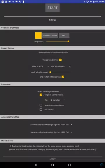 Baby Night Light (Non-Profit) Capture d'écran 2