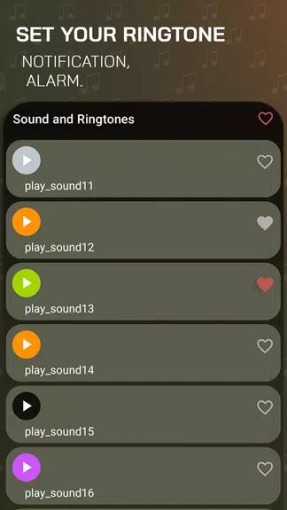 Schermata Rainforest: Sounds & Ringtones 1