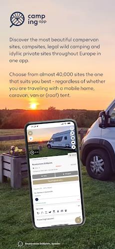 Van and Camping App Eu Capture d'écran 1