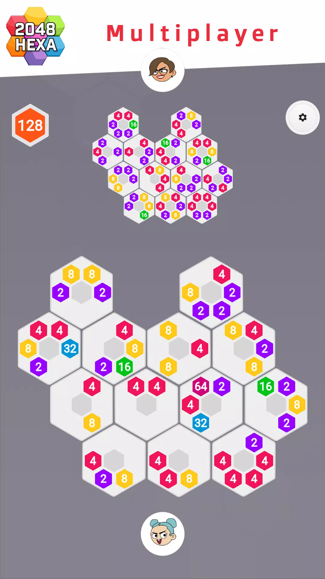 2048 Hexa ภาพหน้าจอ 3