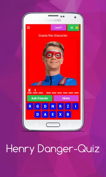 Henry Danger-Quiz Schermafbeelding 1