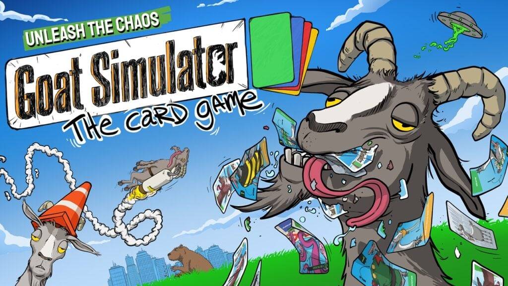 Goat Simulator Card ဂိမ်းသည် 2023 သို့ထုတ်ဖော်ပြသခဲ့သည်