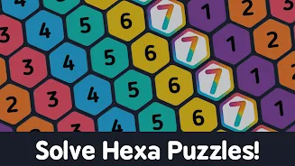 Make7 Hexa Puzzle ภาพหน้าจอ 2