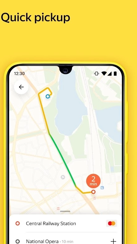 Yandex Go: taxi and delivery应用截图第1张