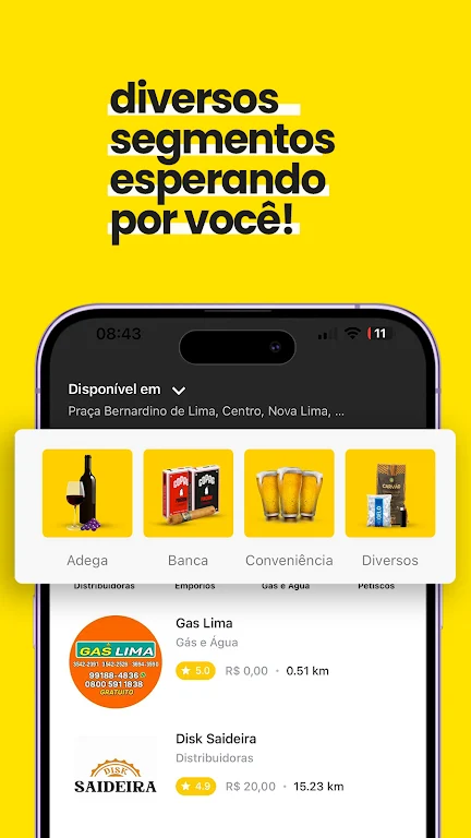Jão Delivery de Bebidas ဖန်သားပြင်ဓာတ်ပုံ 4