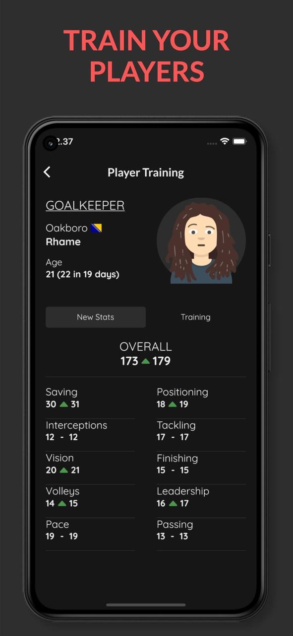 MYFM - Online Football Manager ภาพหน้าจอ 4