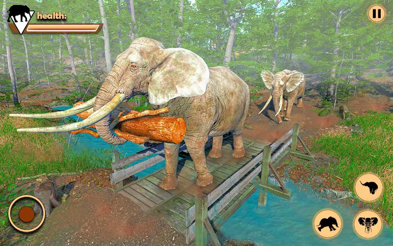 Elephant Simulator Animal Game Screenshot 3