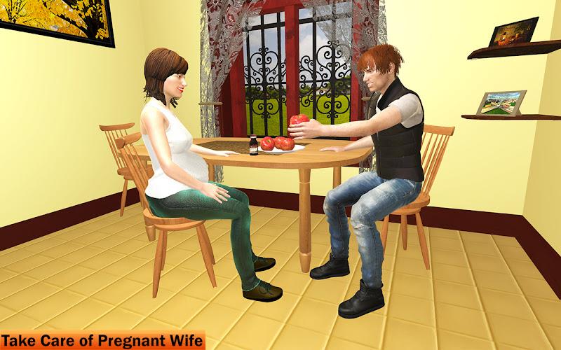 Pregnant Mother Sim Games Life Ảnh chụp màn hình 3