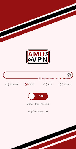 Amu VPN स्क्रीनशॉट 2