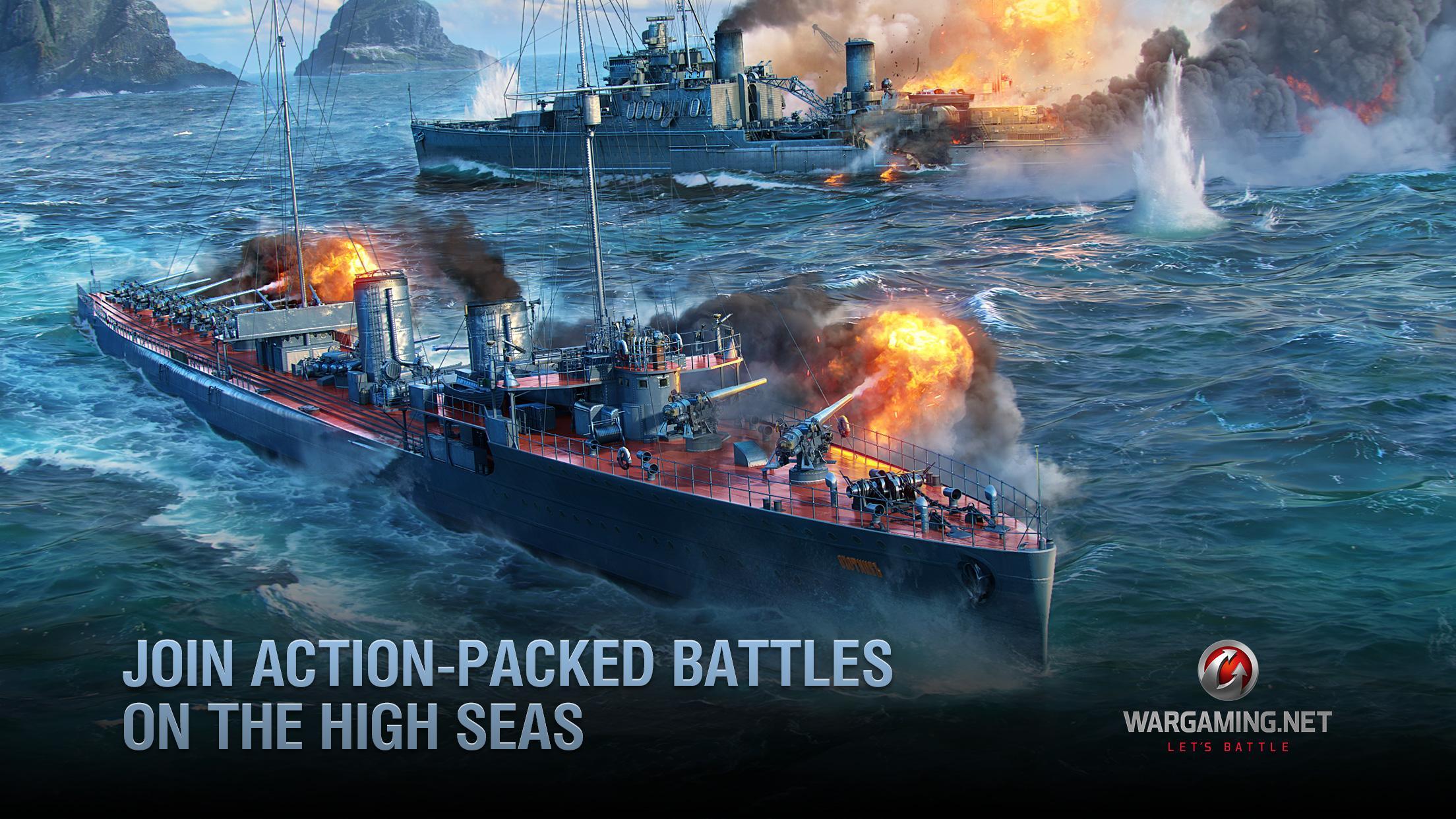 World of Warships Blitz War ဖန်သားပြင်ဓာတ်ပုံ 2