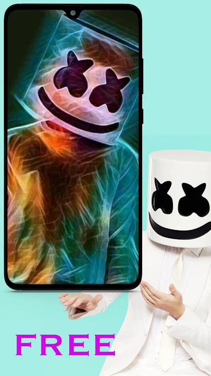 Marshmello Wallpaper 스크린샷 2