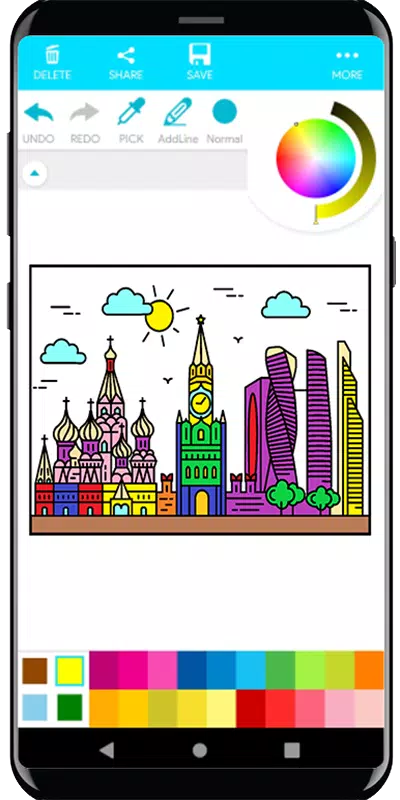 Coloring Travels Screenshot 3