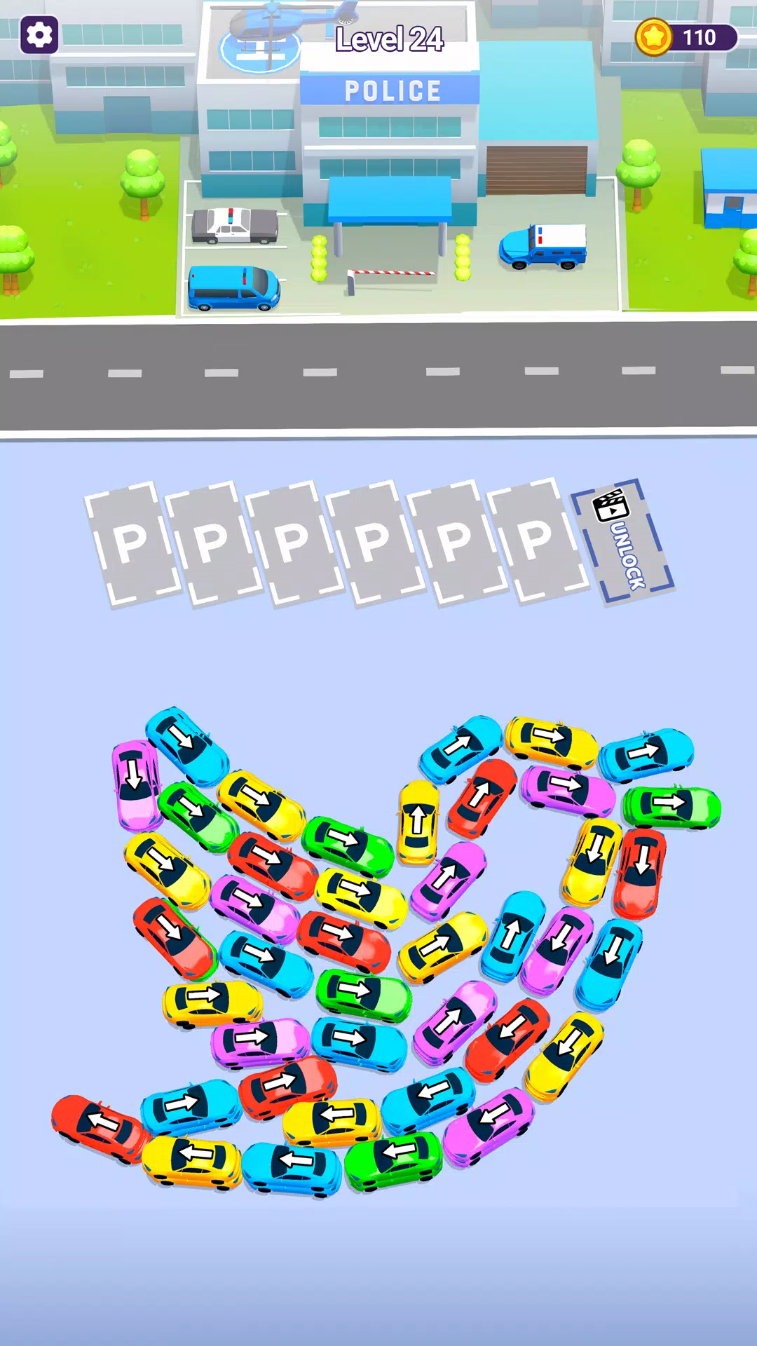 Mini Car Jam: Parking Puzzle應用截圖第4張