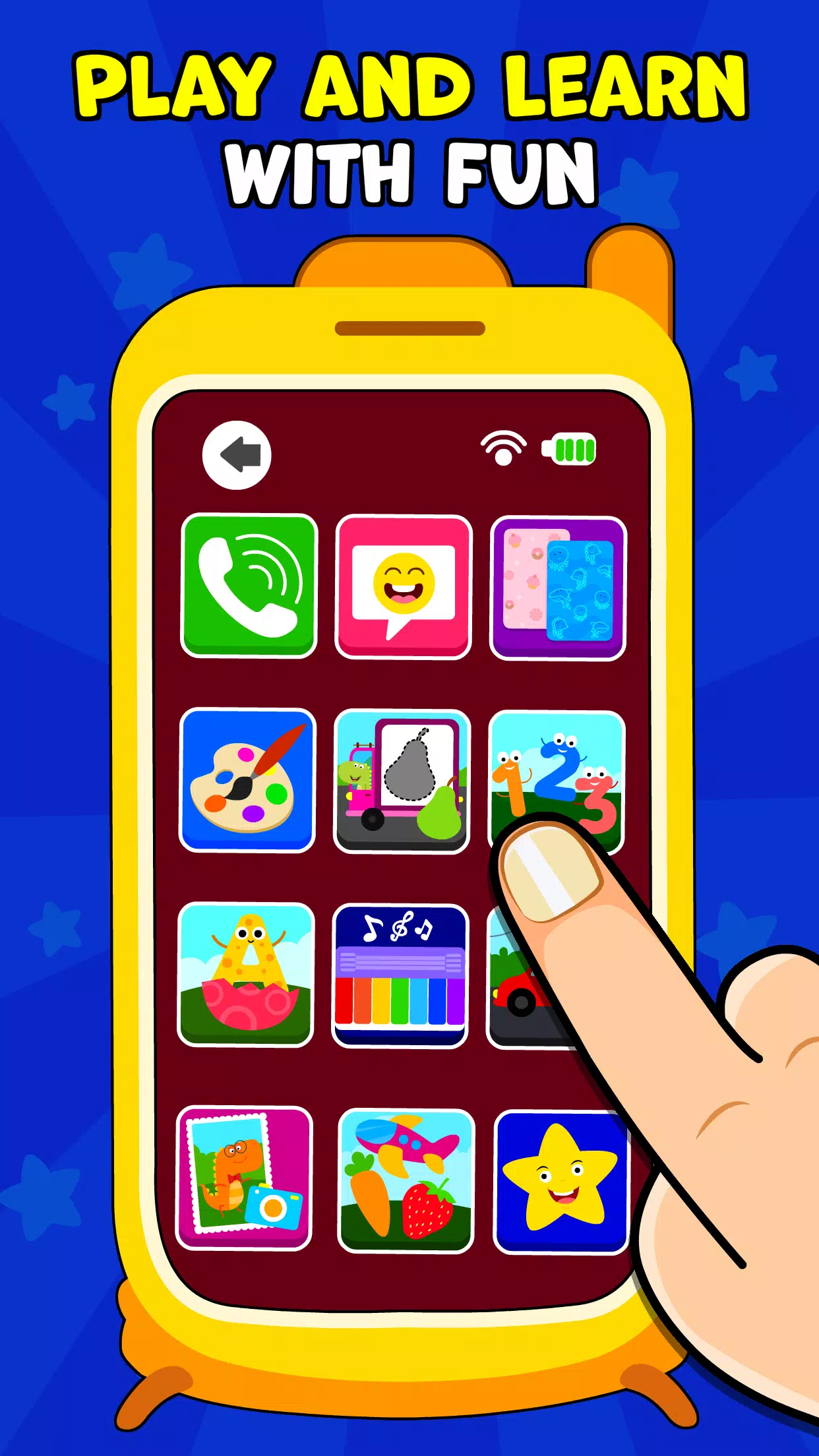 Baby Games: Phone For Kids App Captura de tela 1