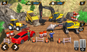 Excavator Simulator JCB Games Tangkapan skrin 4