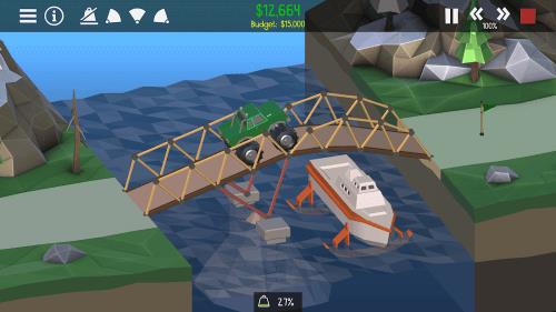 Poly Bridge 2 ဖန်သားပြင်ဓာတ်ပုံ 2