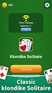 Classic Solitaire ภาพหน้าจอ 1