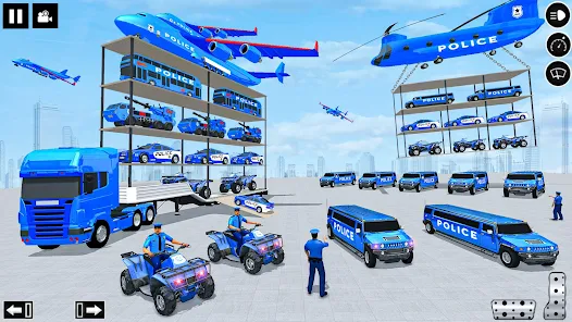 Schermata Police Multi Level Formula Car Parking Games 1