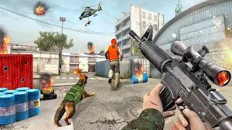 Army Commando fps shooting sim ภาพหน้าจอ 1